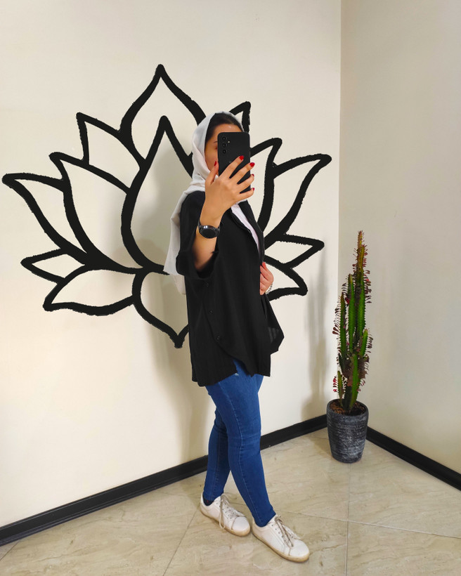 تونیک بغل دکمه مدل پرستو