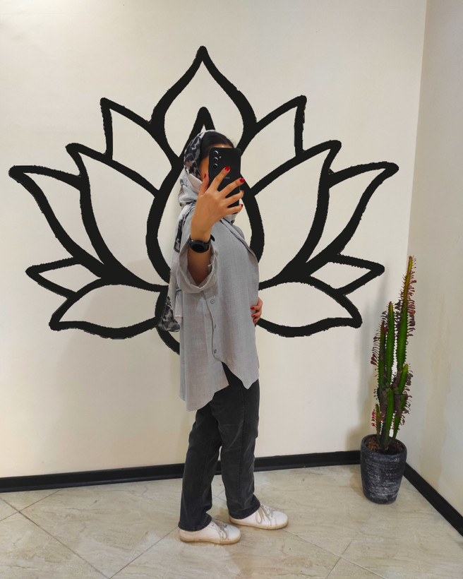 تونیک بغل دکمه مدل پرستو